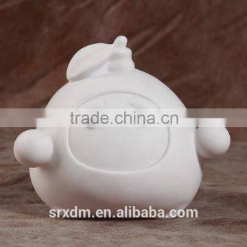 Professional service surprise egg coin bank blank vinyl toy