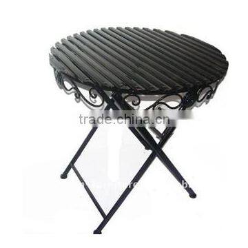 garden furniture wholesale handicrafts wrought Iron tables, outdoor folding metal table