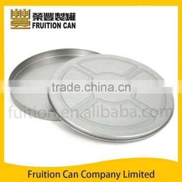 Round Flat CD VCD DVD Tin Case