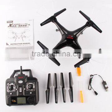 2015 new Syma X5SC-1 Drone Smallest Color Box RC Helicopter 2.4G 6 Axis RC Quadcopter 2MP Camera