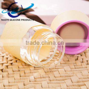 Hot Sale Creative Silicone Portable Water Bottle Drinkware Silicone Cup Sleeve Sleeve photo-2