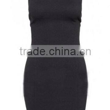 Light Green Wave Striped Sleeveless Dress Slim Dress Fashion photo-3