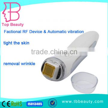 Fractional RF Skin Care Wrinkle Removal Beauty Device Automatic vibration