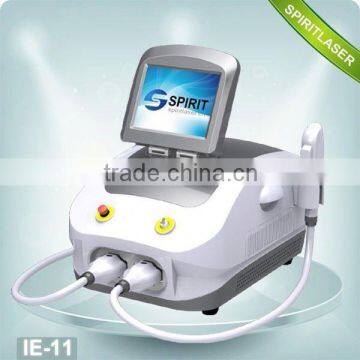 Portable Top-end Movable Screen 2 In 1 Multi-function Salon Machine 10HZ Ipl Medical Device High Power 640-1200nm