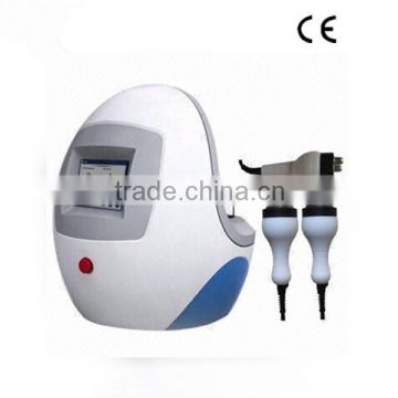 Wrinkle Removal Mini Tripolar Ultrasound Therapy For Weight Loss RF Ultrasonic Cavitation Machine