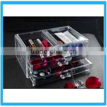 2016 Woman Makeup Case Makeup Case Professional Makeup Case With Drawer PMMA Make Up Cases photo-2