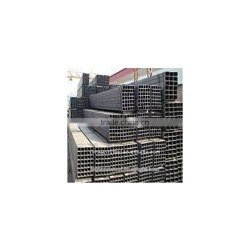 Q345B black high frequency welded square/rectangular steel pipe