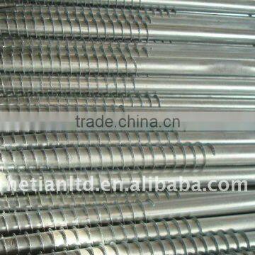 galvainzed flange solar panel ground screw anchor