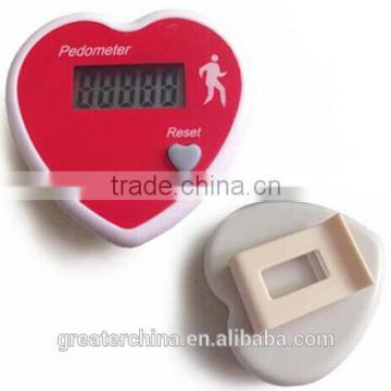 Heart-Shaped Pedometer