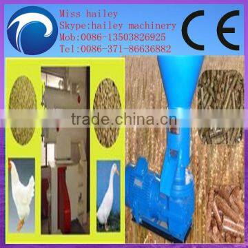 2013 hot! 800-1000 kg/h Flat Die Wood Pellet Press/pellet press machine/pellet mill for sunflower seed husk
