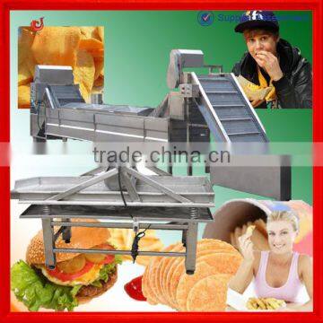 2014 stainless steel automatic commercial potato chips fryer machine