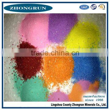 natural color quartz sand/colored sand for sand art