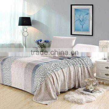 Laetest Design Warm Bed Flannel Blanket Made in China