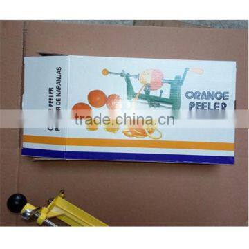 manual orange peeler machine