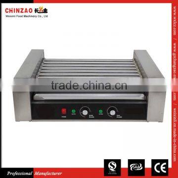 9 Rollers Stainless Steel Commercial Hot Dog Grill Machine photo-2