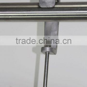 livestock sheep slaughterhouse equipment Sheep/goat Abattoir Tube Type Pulley Hooks abattoit machinery of goat slaughter line