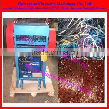 Waste cable stripping machine