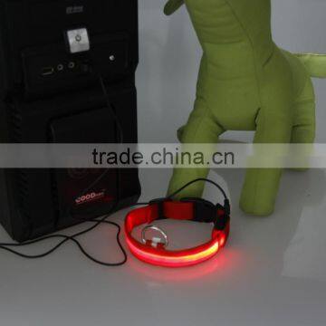 usb rechargeable luminous dog collars