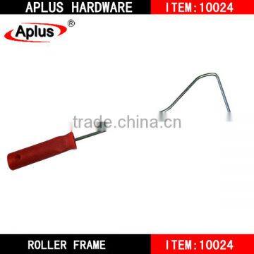 paint roller handle 4" red plastic paint roller handle