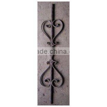 wrought iron balustrades with decoration