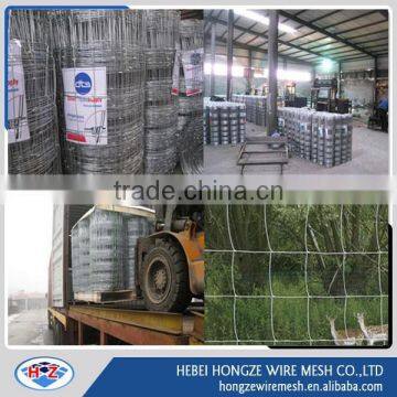 2.5mm field fence/cattle fence zinc coating 200-250g/m2