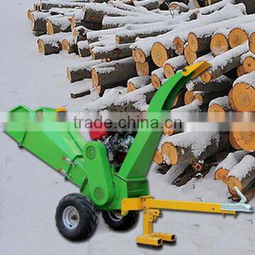 High Efficient 15HP Gasoline Mini Wood Chipper Machine photo-2