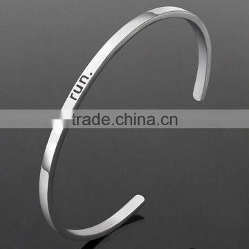 Creative Ornaments Ladies Girls Hand Metal Stainless Steel Friendship Bracelet photo-3