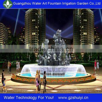 pictures of sculpture water fountain for garden