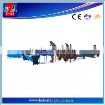 High efficiency advanced pet plastic recycling line with good quality