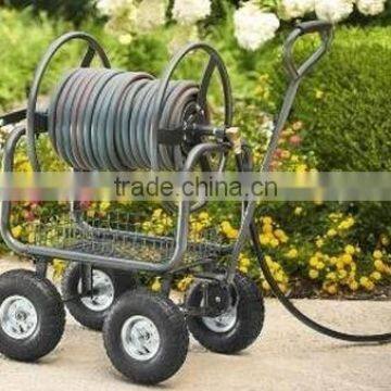 Hose Reel Cart Capable of holding up to 300 ft. of 5/8" garden hose