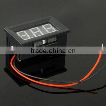 V27D Two Lines DC2.5-30V Reversed Does Not Burn, Electric Motor Car Digit Digital Voltmeter photo-2
