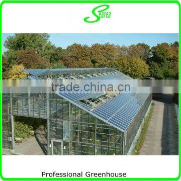 Hot Sale Commerical Glass Greenhouse Shade Green House Design photo-2