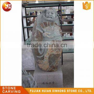 High Quality Temple Hand Carve Stone Buddha Head Statue For Sale photo-6