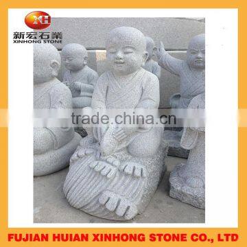 Lovely Stone Monk Buddha Statue With Package photo-3