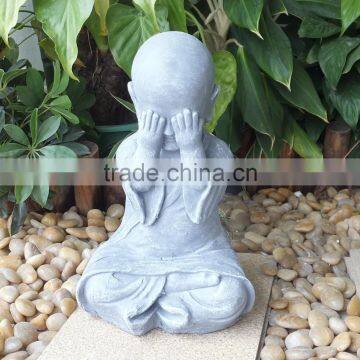 Stone Little Monk Statue photo-4