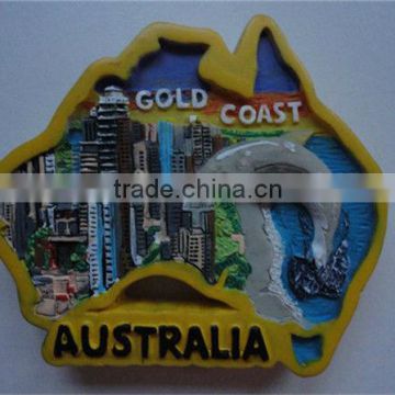 Australia state shaped souvenir magnets