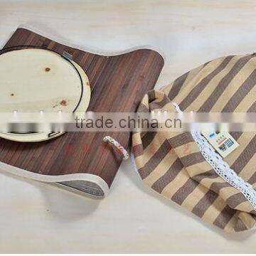 Woven Craft Wicker Laundry Basket With Lid for Storage Clothing photo-4