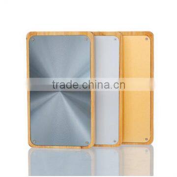 Wood/Bamboo Wireless Power Bank, Wireless Charger in Power Bank for Smartphone 4000 - 8000 Mah photo-3
