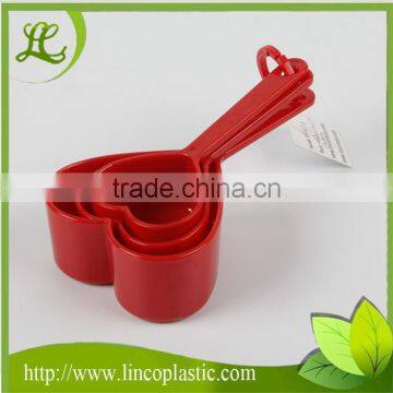 Plastic Heart Shape Measuring Spoon