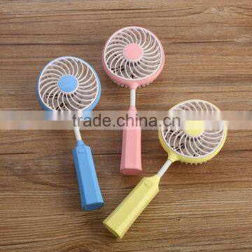 USB Charge Badminton Handheld Air Fan, Mini Desktop Fan For Student