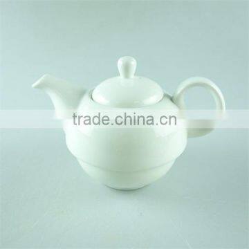 Stock Cheap White Ceramic Tea Cup Pot in One Hot Sale photo-3