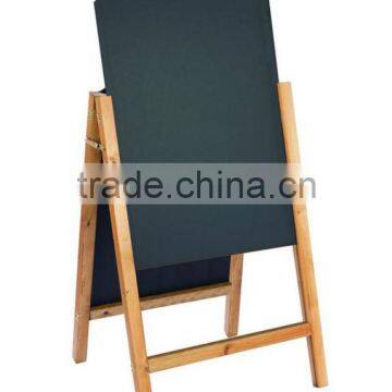 REVERSIBLE CURVED TOP A-FRAME CHALKBOARD A-Frame Double-Sided Easels Folding Two-side Wood Easel walkside board display stand