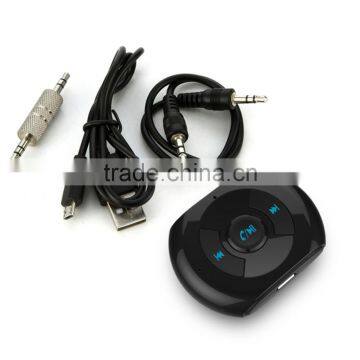 2017 3.5mm Adaptor Electric Car Stereo Kit Bluetooth fm Transmitter Receiver photo-6