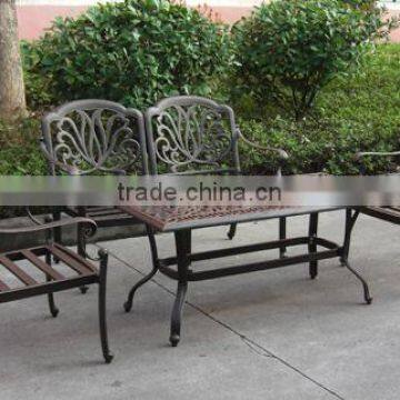 Garden Backyard Furniture Cast Aluminum Table And Chair photo-2