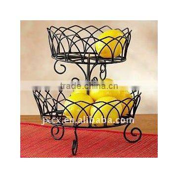 H2221 wire 2-Tier fruit basket