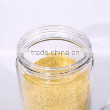 Set 4 Clear Eco-friendly Round Empty Glass Storage Jars With Plastic Locking Lid photo-6