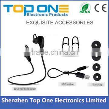 TOP ONE In ear waterproof portable outdoor multipoint stereo bluetooth headset