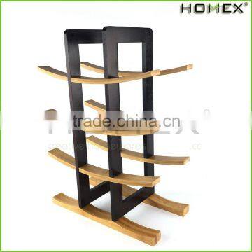 Bamboo wine storage rack/ Wine Bottle Holder Homex-BSCI