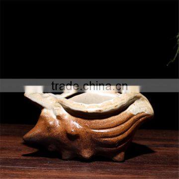 Yixing Indoor Mini Clay Flower Pots, Ceramic Cup Shaped Flower Pot photo-6