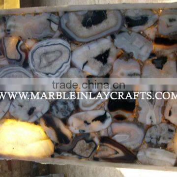 Natural Gemstone Agate Slabs